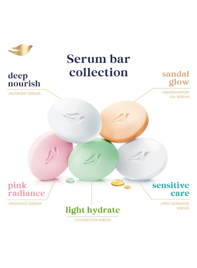 دوف مجموعة ألواح سيروم دوف | 625 غرام (125 × 5) | تغذية، إشراقة، ترطيب، نضارة، عناية بالبشرة الحساسة - Image 2